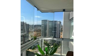 ¡Se vende departamento estilo mariposa amoblado en Costa de Montemar