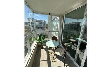 ¡Se vende departamento estilo mariposa amoblado en Costa de Montemar