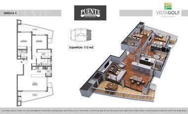 Departamento 3 ambientes a estrenar en VISTA GOLF - Canning (Ezeiza)