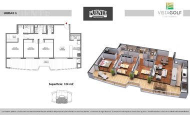 Departamento 4 ambientes a estrenar en VISTA GOLF - Canning (Ezeiza)