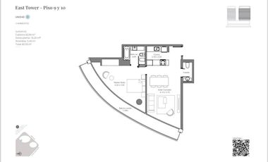 Departamento en venta  en  Infinity Towers