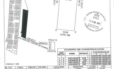 Terreno en venta en privada residencial zona de Conkal