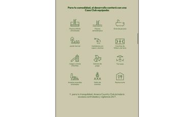 VENTA DE TERRENOS / PREVENTA AMECA COUNTRY CLUB / CUVALLES