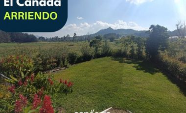 Finca en arriendo el Carmen de Viboral- El Canada