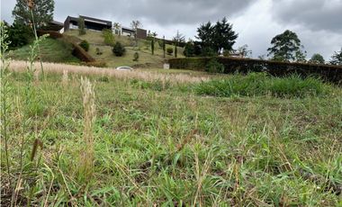 Venta de Lote en Parcelación La Ceja San Antonio Acc Pavimentados