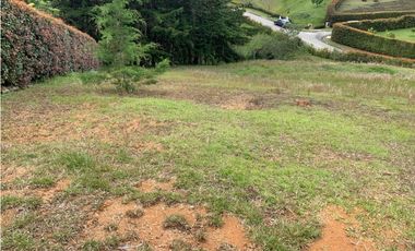 Venta de Lote en Parcelación La Ceja San Antonio Acc Pavimentados