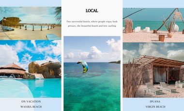 Venta de lote frente al mar en Manaure Guajira