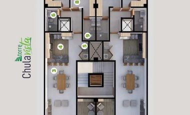 DEPARTAMENTOS EN VENTA CHULAVISTA CERCA DE PLAZA DORADA Y 31 PTE. (PUEBLA)