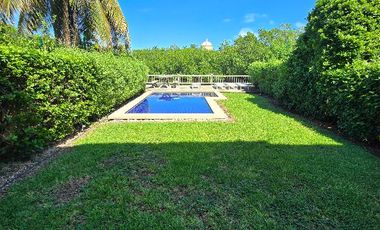 CASA FRENTE A LAGUNA EN CANCUN 4 RECAMARAS COLDWELL BANKER