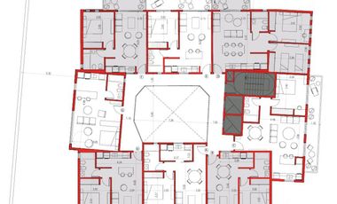 Departamento de 2 amb. al pozo en venta