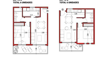 Departamento de 2 amb. al pozo en venta