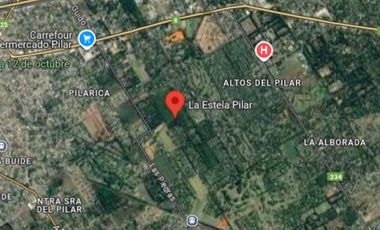 Terreno en venta - 600Mts2 - La Estela, Pilar
