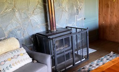 Casa con vista al lago y volcanes en Puyehue