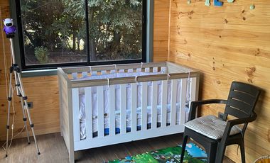 Casa con vista al lago y volcanes en Puyehue