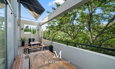 Oficina 160 m2  tipo loft , plena zona comercial de  Palermo Soho, sin expensas