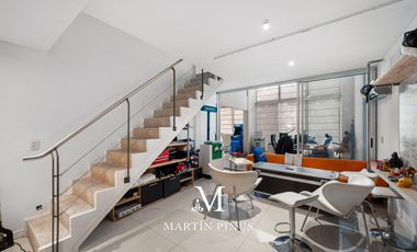Oficina 160 m2  tipo loft , plena zona comercial de  Palermo Soho, sin expensas