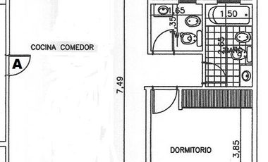 Venta de Departamento tipo Duplex de 2 ambientes en pozo en Adrogué