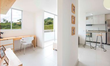 Vendo apto en obra gris en La Estrella piso alto con buena vista