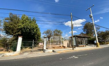 Terreno en RENTA sobre Av. Juan Pablo II, Altozano, Morelia