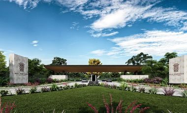 Terreno en venta en residencial premium zona de Conkal