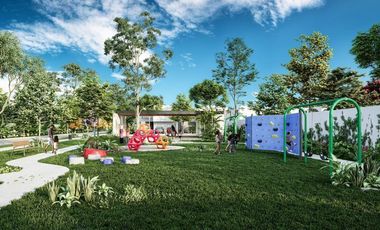 Terreno en venta en residencial premium zona de Conkal