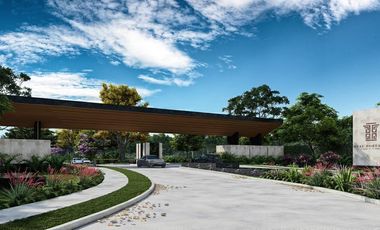 Terreno en venta en residencial premium zona de Conkal