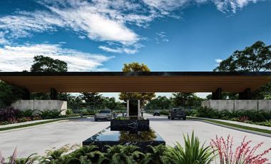 Terreno en venta en residencial premium zona de Conkal