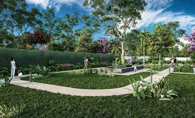 Terreno en venta en residencial premium zona de Conkal