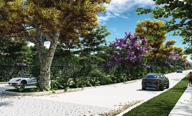 Terreno en venta en residencial premium zona de Conkal