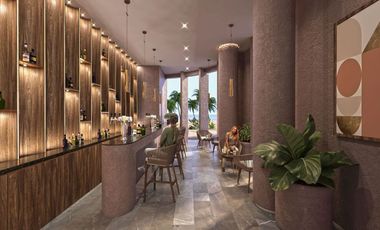 Departamento frente al mar de San Bruno de 3 recámaras