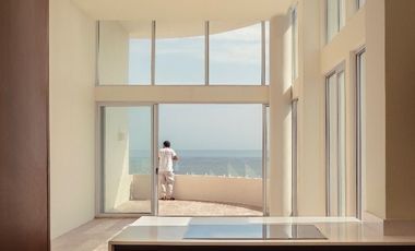 Departamento frente al mar de San Bruno de 3 recámaras