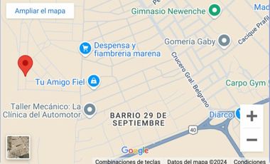 Hermoso terreno completamete plano de 200m2 en B° Valle Azul