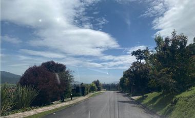 Exclusivo lote en conjunto campestre La Calera