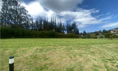 Exclusivo lote en conjunto campestre La Calera