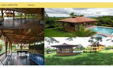 VENTA CASA CAMPESTRE Y FINCA MONTENEGRO QUINDIO
