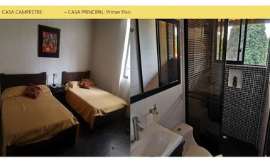 VENTA CASA CAMPESTRE Y FINCA MONTENEGRO QUINDIO