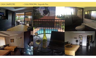 VENTA CASA CAMPESTRE Y FINCA MONTENEGRO QUINDIO