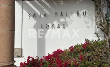 TERRENO EN VENTA DE 375 M2, EN BAJA MALIBU, TIJUANA