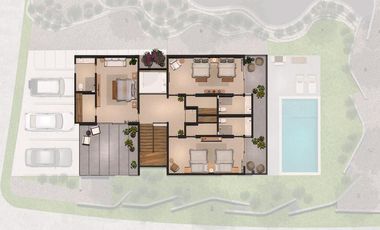 CASA EN VENTA FRACCIONADA EN AJIJIC JALISCO