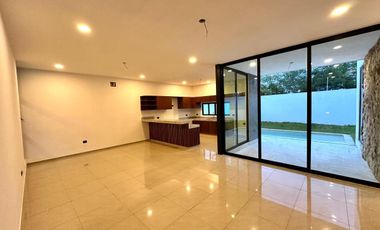 CASA EN VENTA AL NORTE DE MÉRIDA, PARQUE NATURA ENTREGA INMEDIATA