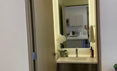 DEPARTAMENTO RENTA AMUEBLADO TULE TORRE CIELO,  1 REC  75 M2