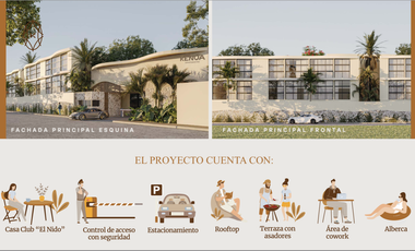 KENÚA, Departamento en Cholul, Yucatán