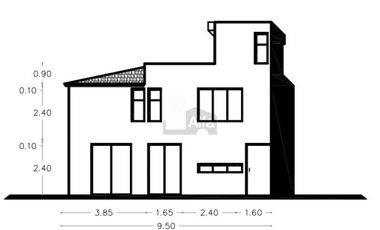 Casa en preventa en desarrollo de 9 casas ubicado en San Mateo Atenco.