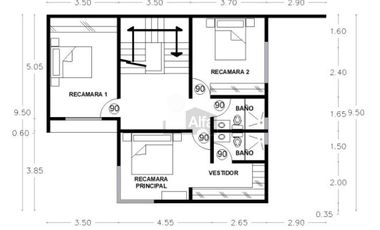 Casa en preventa en desarrollo de 9 casas ubicado en San Mateo Atenco.