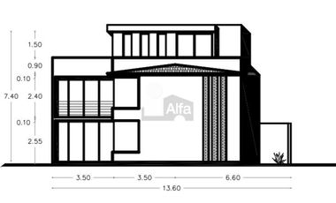 Casa en preventa en desarrollo de 9 casas ubicado en San Mateo Atenco.