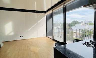 LOFT DOBLE ALTURA EN RENTA EN AV. HIDALGO COL. AMERICANA GUADALAJARA