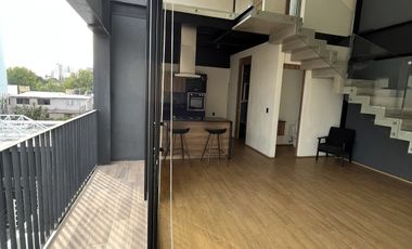 LOFT DOBLE ALTURA EN RENTA EN AV. HIDALGO COL. AMERICANA GUADALAJARA