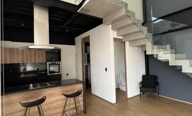 LOFT DOBLE ALTURA EN RENTA EN AV. HIDALGO COL. AMERICANA GUADALAJARA