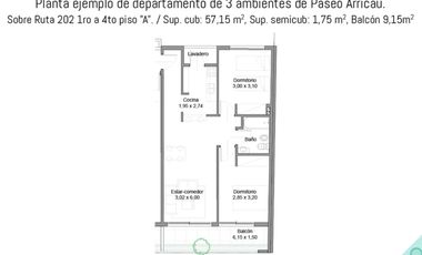 Departamento en  edificio Arricau