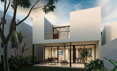 Casa en venta al norte de Mérida en privada zona de Conkal